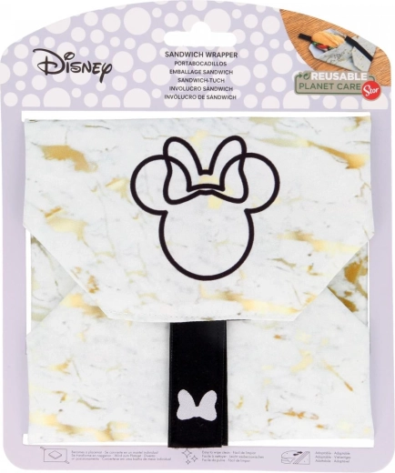 Veľký opakovane použiteľný obal na desiatu Minnie - 1 kus