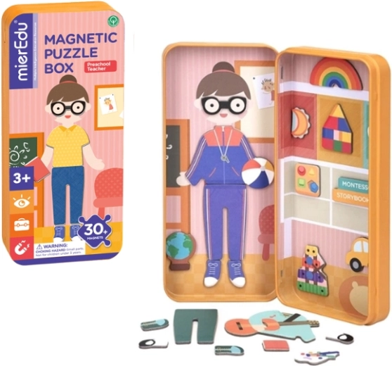 Cestovné magnetické puzzle Učiteľ od MIEREDU