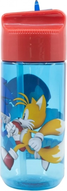 Fľaša na pitie s motívom Sonic 430 ml
