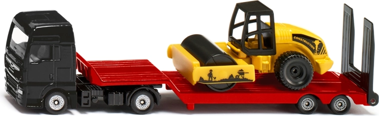 Siku Super dlhý ťahač MAN s návesom a cestným valcom 1:87