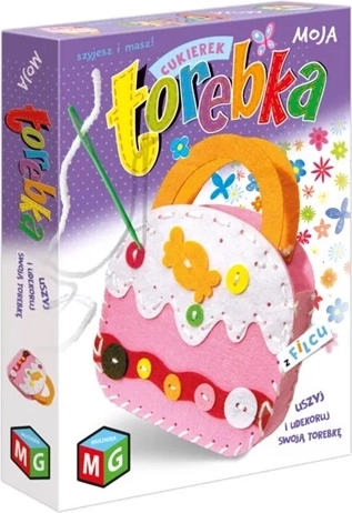 Moja Torebka kreatívna sada na výrobu plstenej kabelky bonbónik