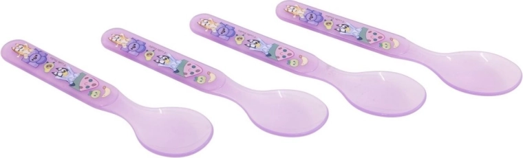 Stor sada detských lyžičiek Bluey (4 ks)