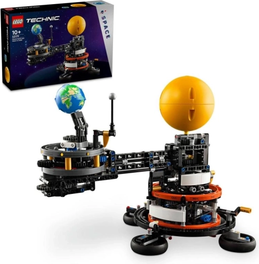 Lego Technic planéta Zem a Mesiac na orbite