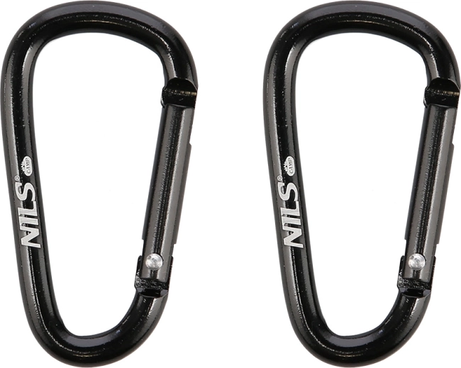 Sada hliníkových karabín NILS Camp, 2 ks