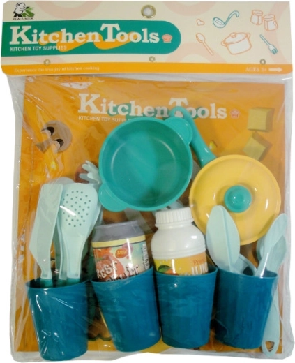 Detská kuchynská sada s riadom a doplnkami