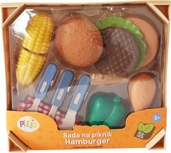 PLEJO pikniková súprava hamburger