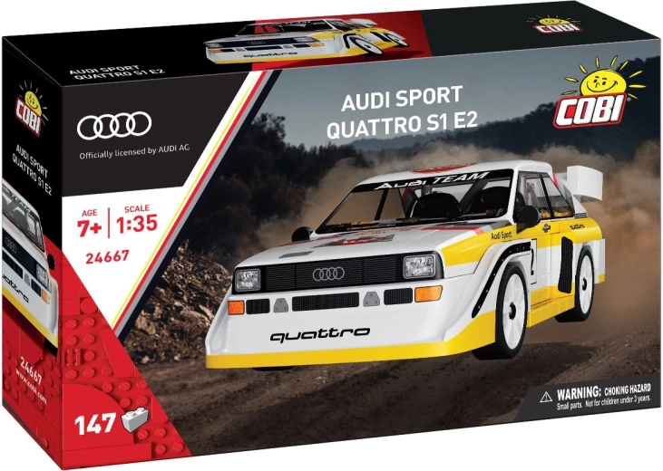 Cobi Audi Sport Quattro S1 E2 1:35 (147 dielov) - 1 kus