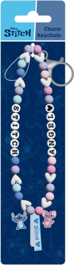 Lilo a Stitch šnúrka na telefón s korálkami a príveskami