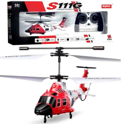 Syma S111G RC helikoptéra s gyroskopom