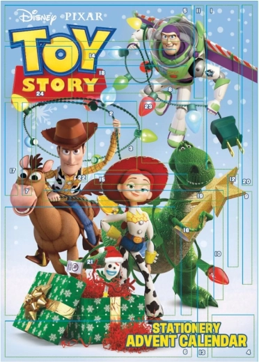 Papiernický adventný kalendár Toy Story