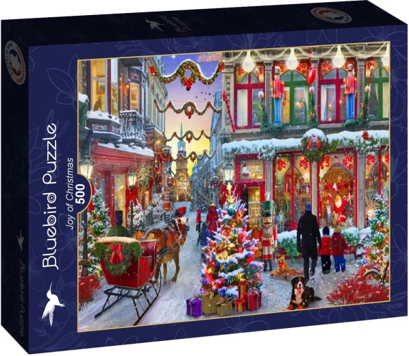 Bluebird puzzle Vianočná radosť 500 dielikov
