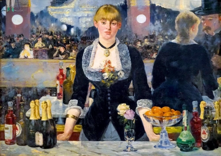 Puzzle Bluebird Bar vo Folies-Bergère 1000 dielikov