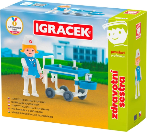Efko Igráček zdravotná sestra – figúrka s doplnkami