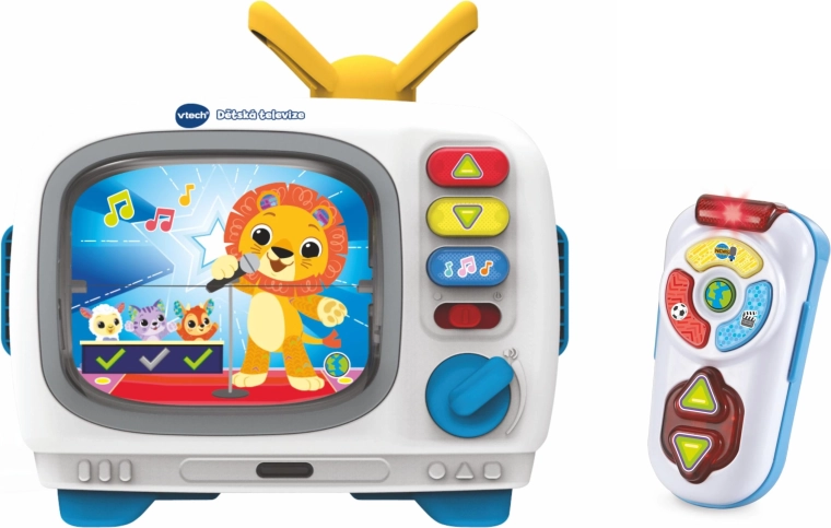 VTech detská televízia v češtine s diaľkovým ovládaním