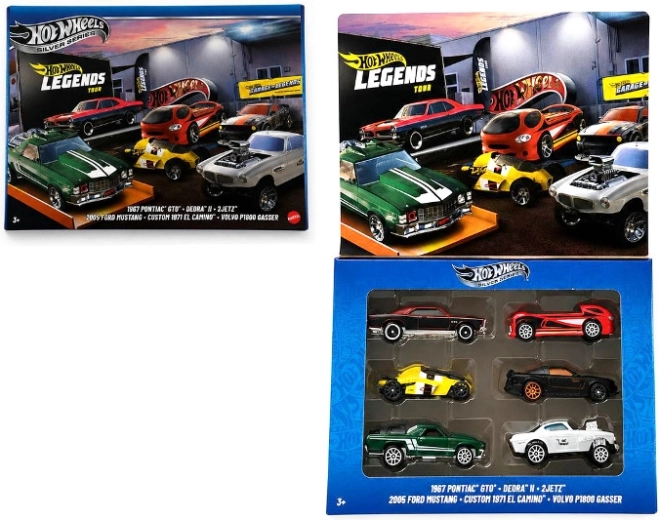 Zberateľská sada aut Hot Wheels Legends Tour