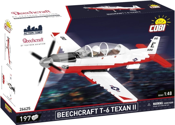 Cobi Beechcraft T-6 Texan II stavebnica lietadla 1:48 (197 dielikov)