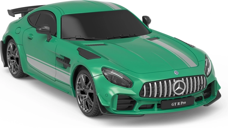 Reel Toys Mercedes-Benz AMG GT R PRO RC auto na diaľkové ovládanie 1:24 zelené 17 cm