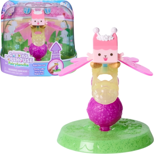 Spin Master Gabby’s Dollhouse Fairylandia prsteň s figúrkou Baby Box Cat