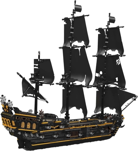 Mould King Stavebnica pirátska loď Čierna Perla 3180 dielikov