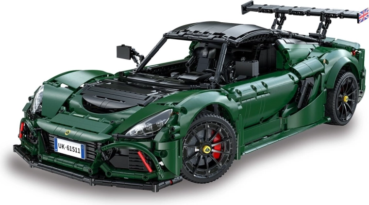 Stavebnica CaDA Lotus Exige Cup 430 v mierke 1:8 zelená