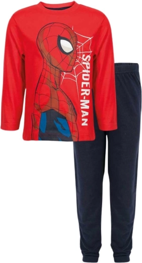 Detské pyžamo Spider-Man červeno-tmavomodré