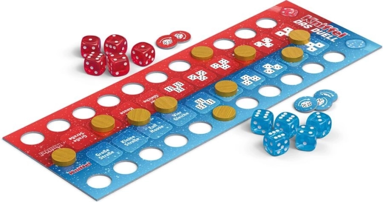 Schmidt hra Kniffel: súboj pre dvoch