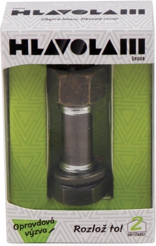 Kovová hádanka Skrutka pre začiatočníkov