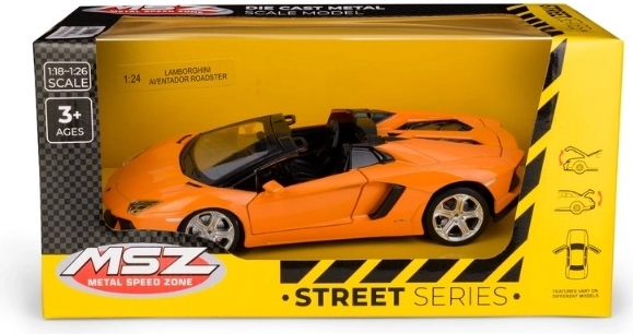 Model Lamborghini Aventador Roadster v mierke 1:24