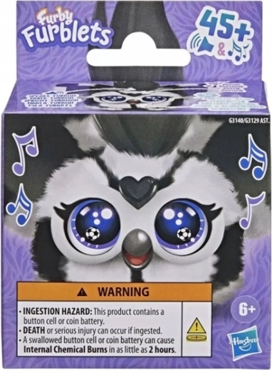 Furby Furblets Sports Goal-Ee interaktívna plyšová hračka s klipom