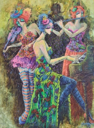 ANATOLIAN Puzzle Farebné trio 1000 dielikov