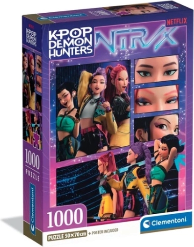 Clementoni puzzle K-Pop Demon Hunters 1000 dielikov
