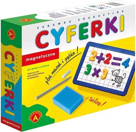 Magnetické čísla s tabuľkou