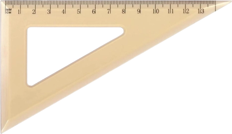Školský trojuholník GRAND 13,5 cm - 1 kus