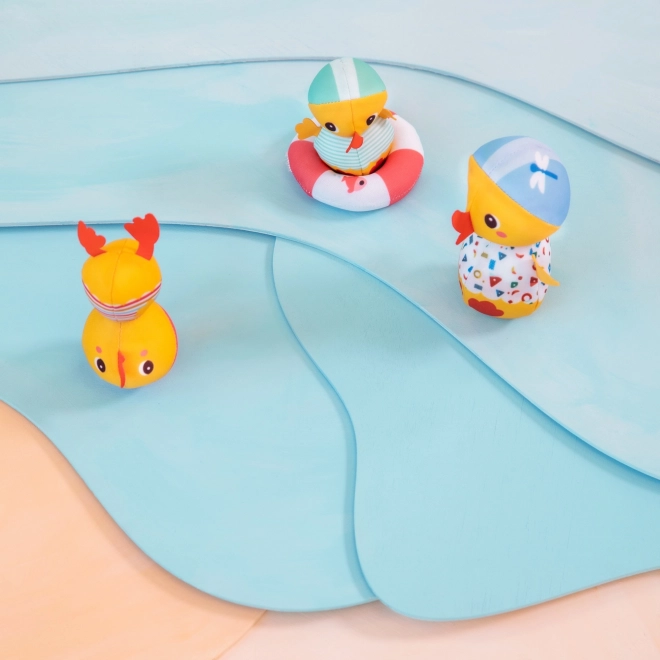 Lilliputiens kačacia rodinka hračka do vody