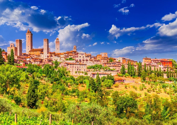 Enjoy puzzle San Gimignano, Taliansko 1000 dielikov