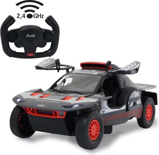 RC auto Audi RS Q e-tron E2 1:14 sivé