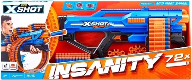 ZURU X-Shot Insanity mega vystreľovač Mega Barrel
