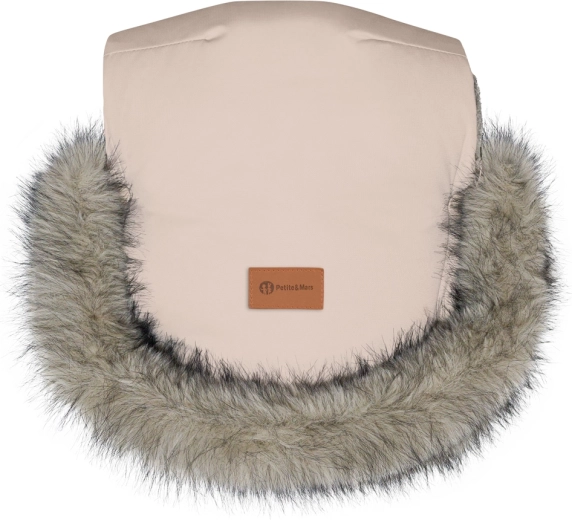 Petite&mars rukavice na kočík Furry Rose Petal