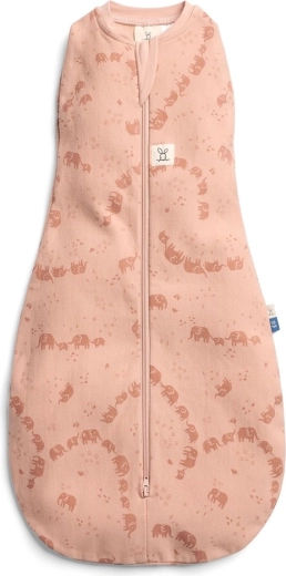 Ergopouch zavinovačka a spací vak 2v1 Cocoon Elephant Parade 6–12 mesiacov, 8–10 kg, 0,2 TOG