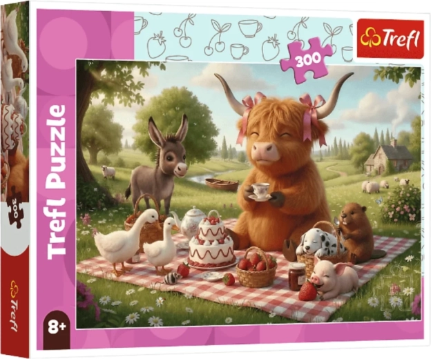 Puzzle 300 dielikov – Sladký piknik TREFL