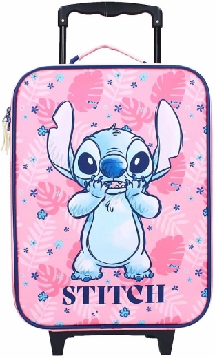 Detský cestovný kufor na kolieskach Vadobag Lilo a Stitch