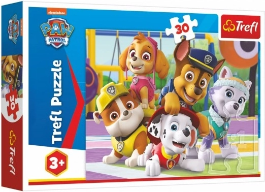 puzzle 30 dielikov PAW PATROL vždy včas Trefl