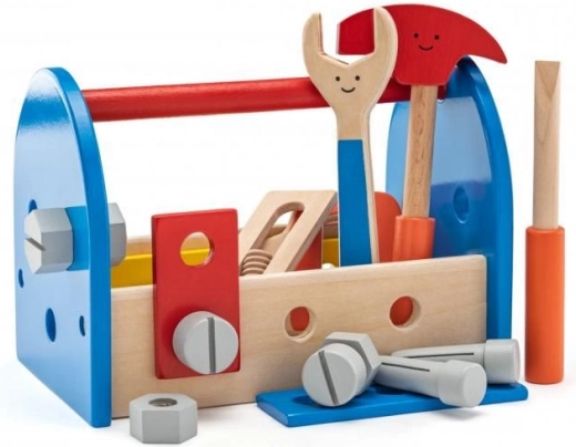 Drevená sada s náradím