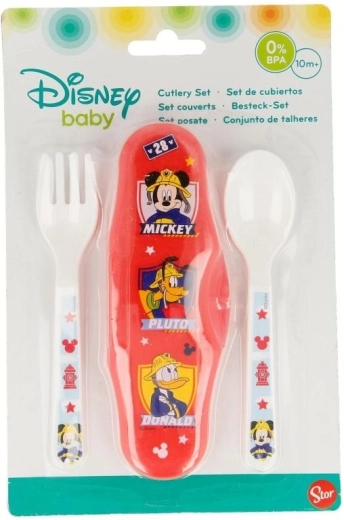 Príbor s puzdrom Mickey - 1 kus