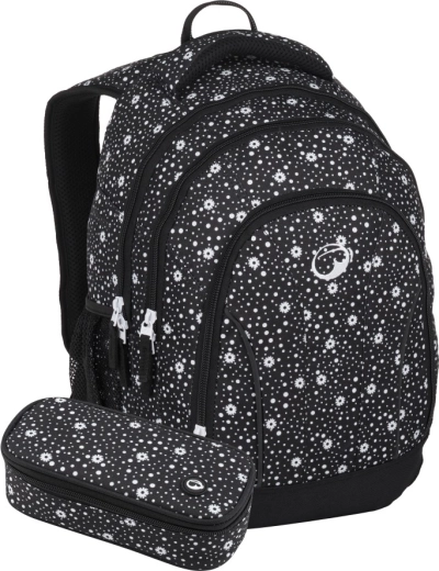 Bagmaster Supernova 24 študentský set čiernobiely
