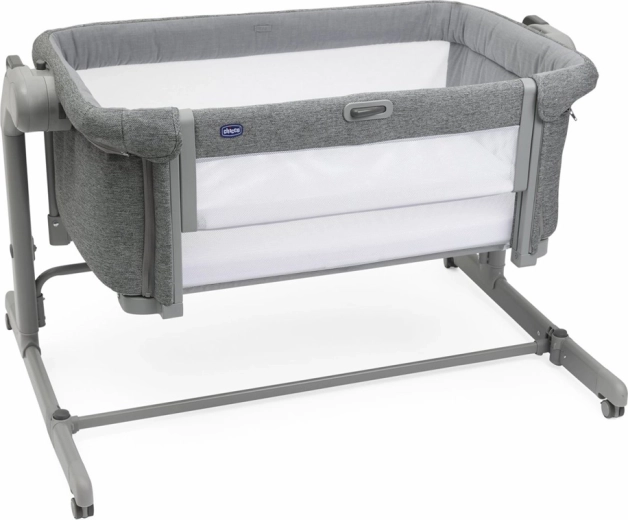 Chicco Next2Me Magic Evo prístavná postieľka tmavosivá