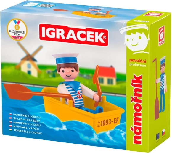 Efko Igráček Námorník – set figúrky s loďkou