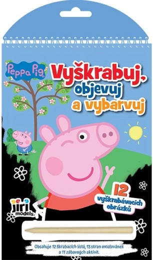 Vyškrabuj, objavuj, vyfarbuj – Prasiatko Peppa