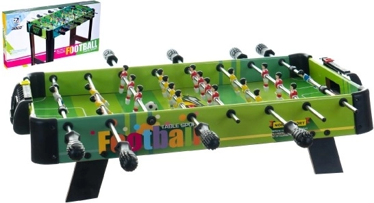 Stolný futbal 71 × 36 cm s kovovými tyčami a počítadlom
