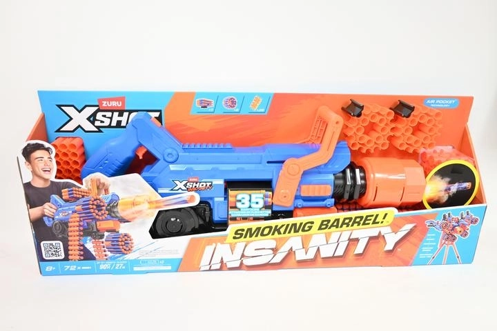 ZURU X-SHOT Insanity Smoking Barrel penový blaster